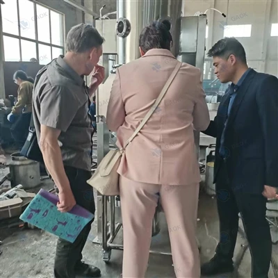 Fasilitasyon Kliyan Larisi Vizite GAOKANGMEDICAL-LAB Pou Granulator Sechwa Ka...